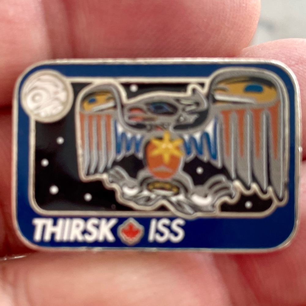 Canadian Astronaut Robert Thirsk ISS Space Pin International Space Station Pin.